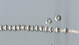 Thai Karen Hill Tribe Silver Beads BM039 (400 Beads)