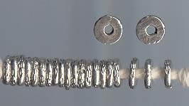 Thai Karen Hill Tribe Silver Beads BM047 (400 Beads)