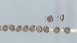 Thai Karen Hill Tribe Silver Beads BM056 (200 Beads)