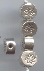 Thai Karen Hill Tribe Silver Beads BL654 (1 Bead)