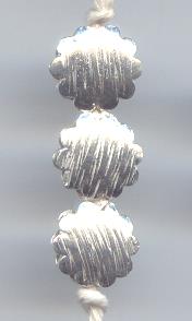 Thai Karen Hill Tribe Silver Beads BL659 (1 Bead)
