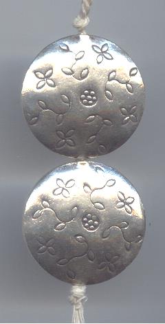 Thai Karen Hill Tribe Silver Beads BL729 (1 Bead)