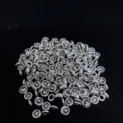 Thai Karen Hill Tribe Silver Pendants 20PD171 (10 Beads)