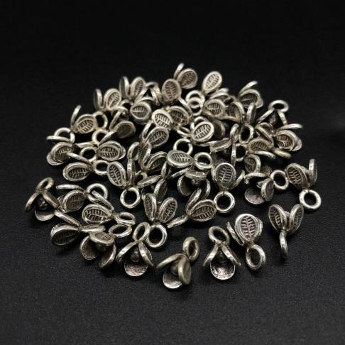Thai Karen Hill Tribe Silver Pendants 20PD354 (10 Beads)