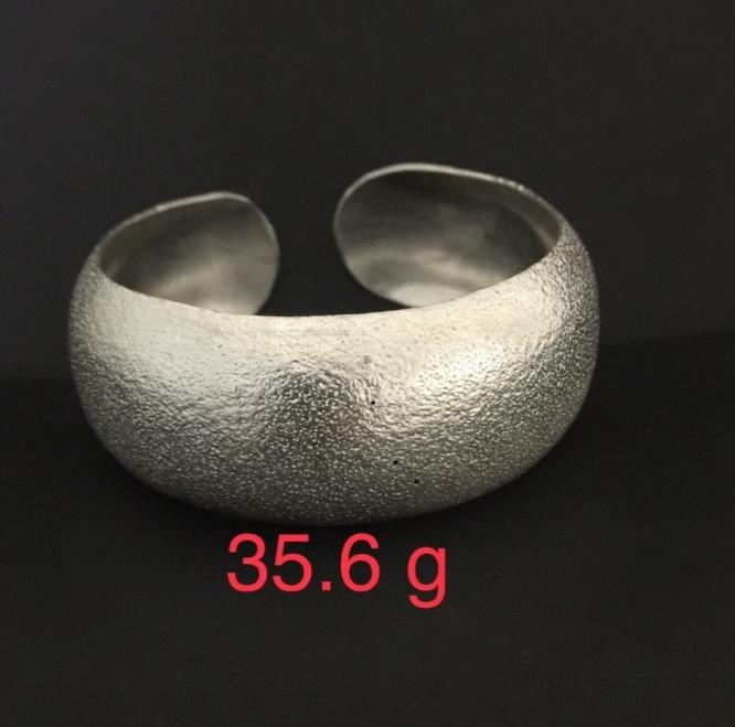 Thai Karen Hill Tribe Silver Bangle 20BG118