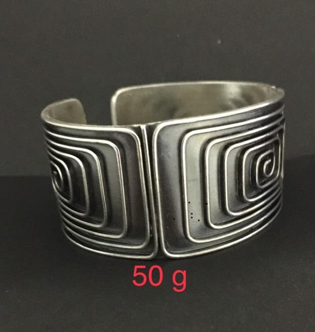 Thai Karen Hill Tribe Silver Bangle 20BG193