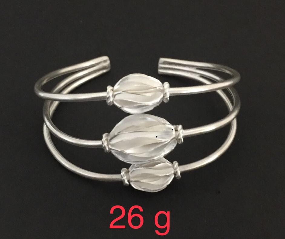 Thai Karen Hill Tribe Silver Bangle 20BG195
