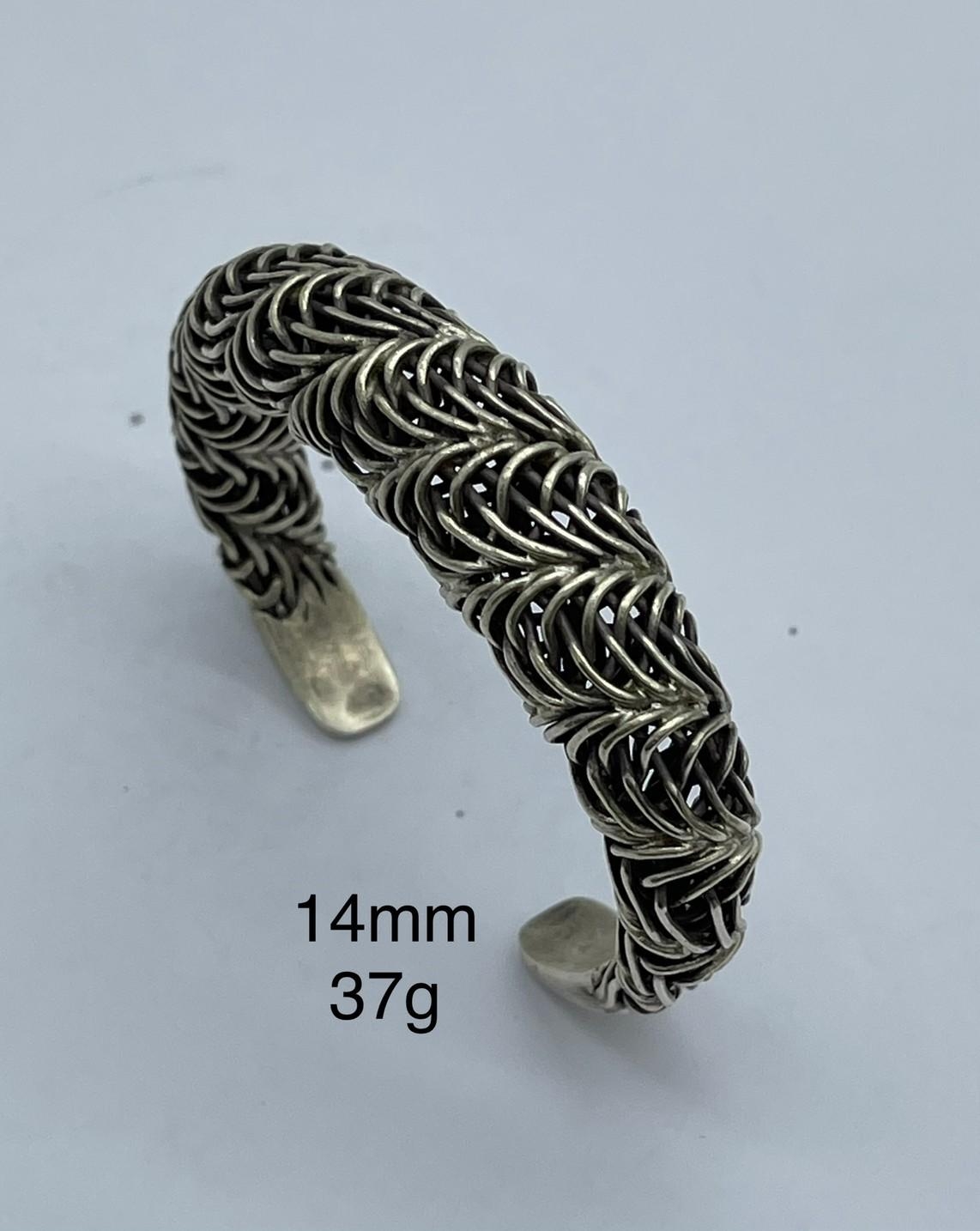 Thai Karen Hill Tribe Silver Bangle BG211TKSH103