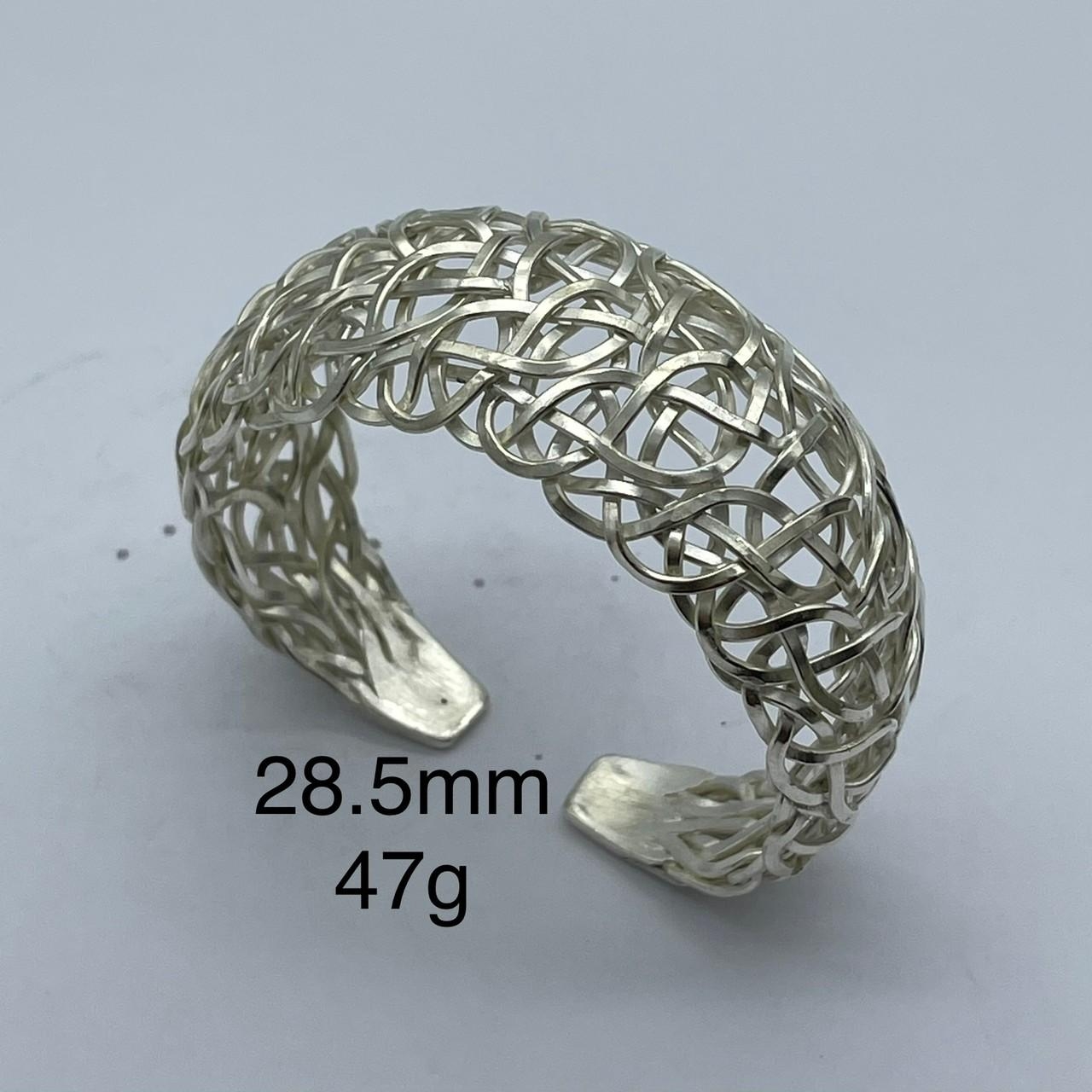 Thai Karen Hill Tribe Silver Bangle BG211TKSH108