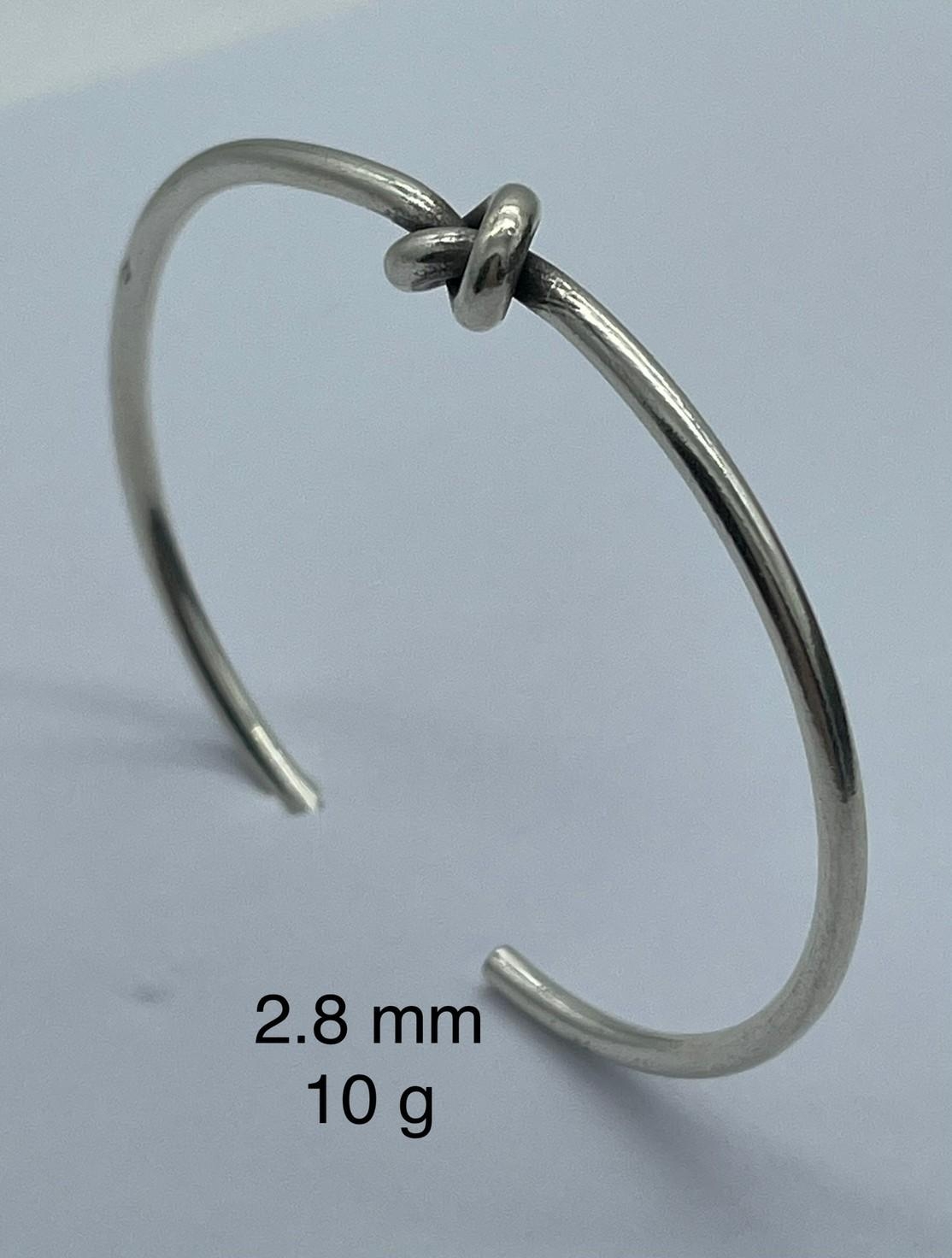 Thai Karen Hill Tribe Silver Bangle BG211TKSH47