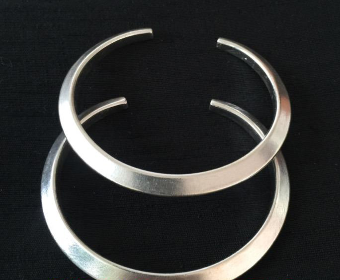 Thai Karen Hill Tribe Silver Bangle BG213