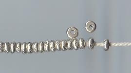 Thai Karen Hill Tribe Silver Beads BM043 (400 Beads)