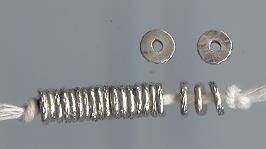 Thai Karen Hill Tribe Silver Beads BM046 (400 Beads)