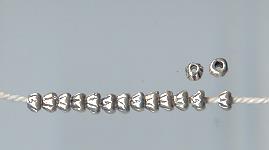 Thai Karen Hill Tribe Silver Beads BM052 (400 Beads)