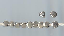 Thai Karen Hill Tribe Silver Beads BM055 (200 Beads)