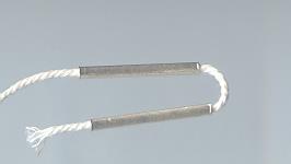 Thai Karen Hill Tribe Silver Beads BM128 (100 Beads)