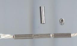 Thai Karen Hill Tribe Silver Beads BM196 (200 Beads)