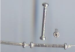 Thai Karen Hill Tribe Silver Beads BM201 (200 Beads)