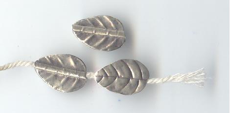 Thai Karen Hill Tribe Silver Beads  BL354 (2 Beads)