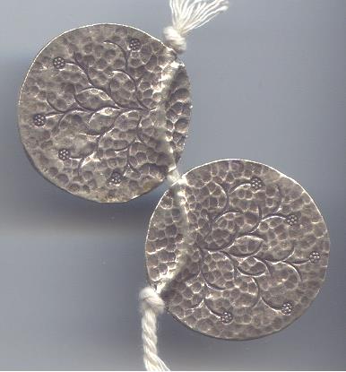 Thai Karen Hill Tribe Silver Beads BL745 (1 Bead)