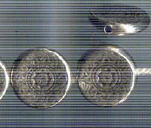 Thai Karen Hill Tribe Silver Beads BL850 (5 Beads)