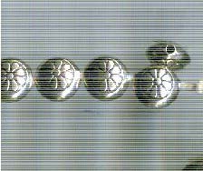 Thai Karen Hill Tribe Silver Beads BL864 (5 Beads)