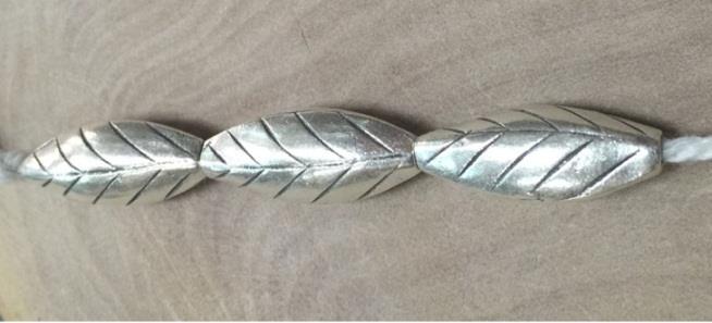 Thai Karen Hill Tribe Silver Beads BL925 (5 Beads)