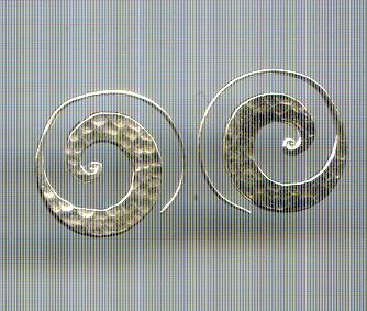 Thai Karen Hill Tribe Silver Earring ER232 