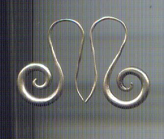 Thai Karen Hill Tribe Silver Earring ER233 