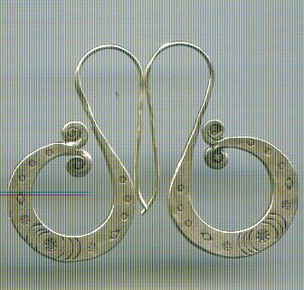 Thai Karen Hill Tribe Silver Earring ER235 