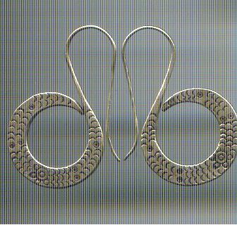 Thai Karen Hill Tribe Silver Earring ER236 