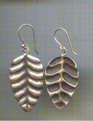 Thai Karen Hill Tribe Silver Earring ER256 