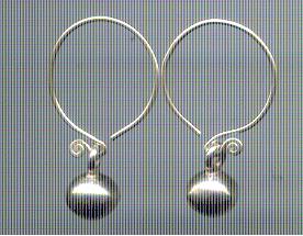 Thai Karen Hill Tribe Silver Earring ER269 
