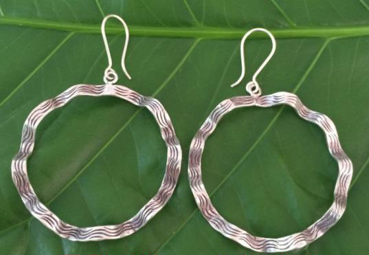 Thai Karen Hill Tribe Silver Earring ER332 