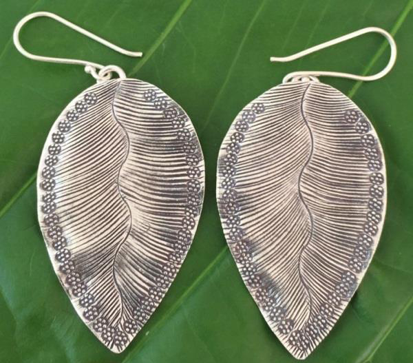 Thai Karen Hill Tribe Silver Earring ER351 
