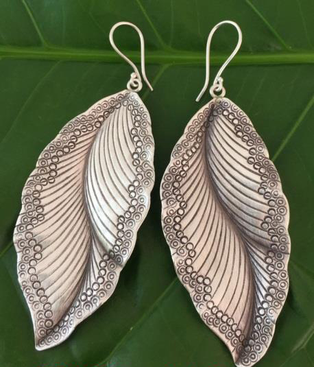 Thai Karen Hill Tribe Silver Earring ER352 