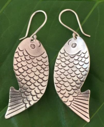 Thai Karen Hill Tribe Silver Earring ER376 