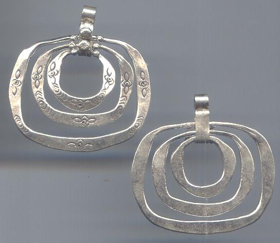 Thai Karen Hill Tribe Silver Pendants NL238