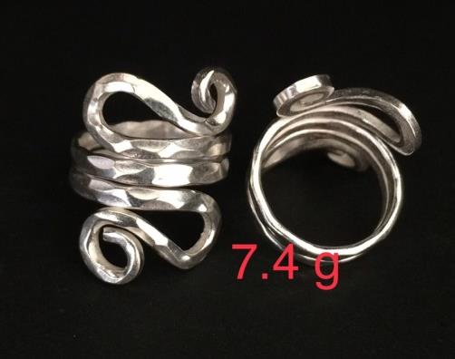 Thai Karen Hill Tribe Silver Ring 20RR101