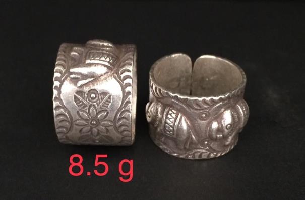 Thai Karen Hill Tribe Silver Ring 20RR157