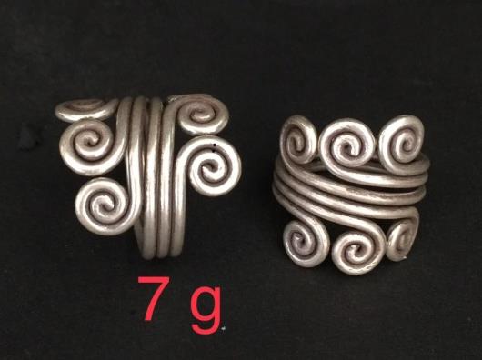 Thai Karen Hill Tribe Silver Ring 20RR169